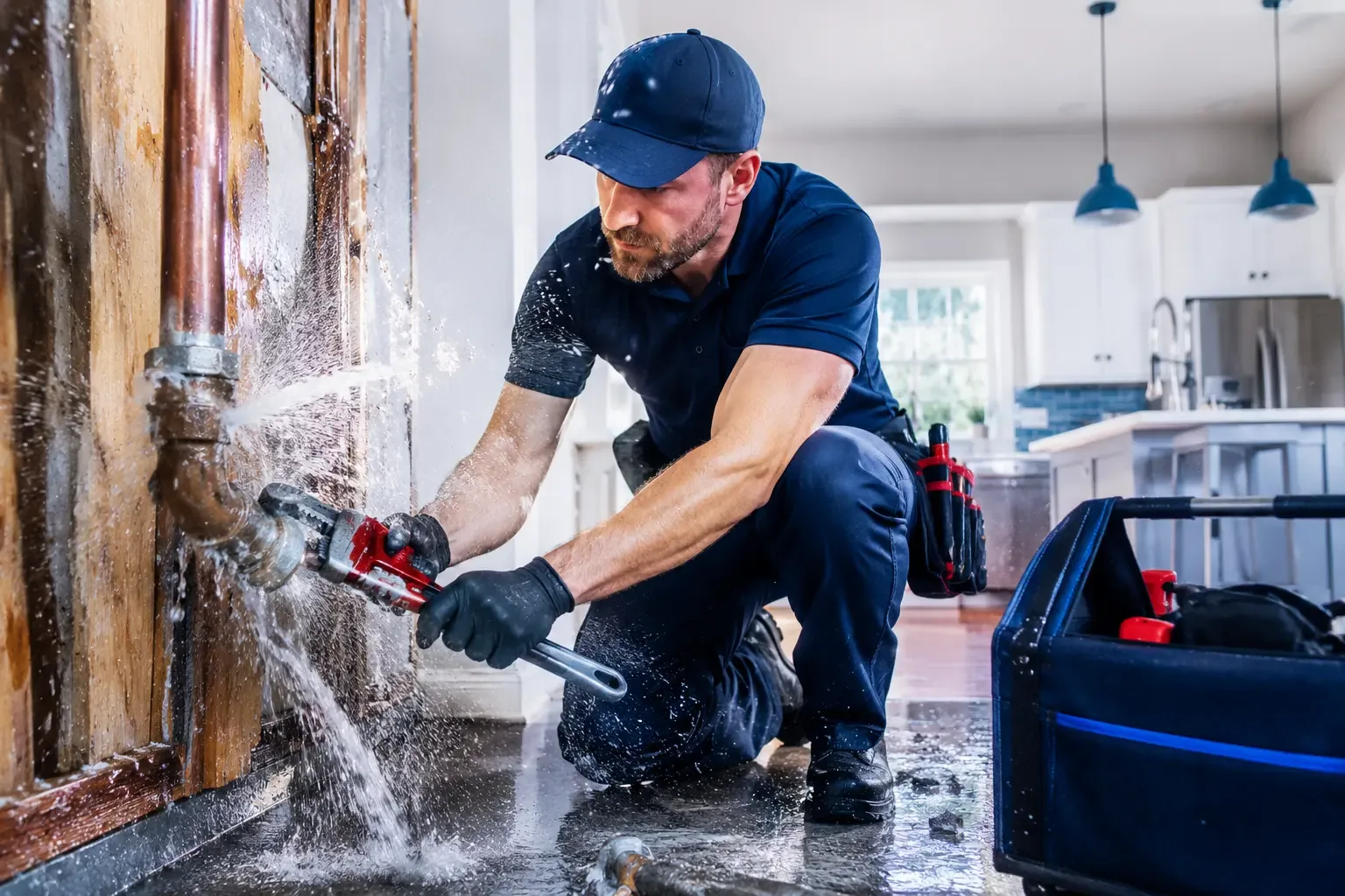 Local emergency pipe repair professionals in Kansas, AL